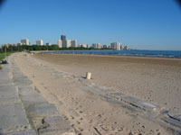 Lakeside Chicago in the Morning - amazing how empty it is.