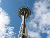 Gotta take a picture of the space needle while in Seattle