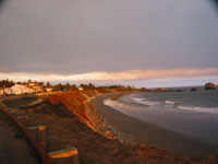 The coast along North crescent city